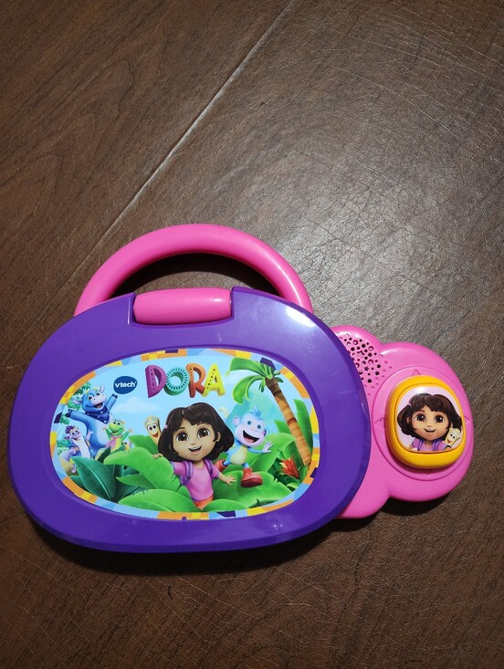 vtech Other - VTech Dora Interactive Learning Case - Pink & Purple